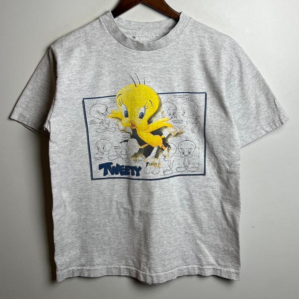 Vintage Tweety Bird Drawing Tee